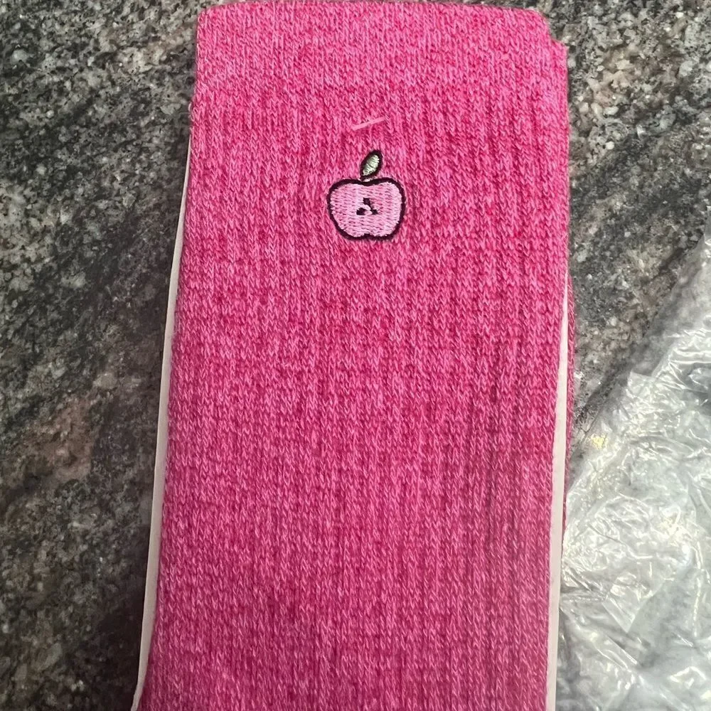 Victoria's Secret PINK Logo & Apple Embroidered One Size Pink